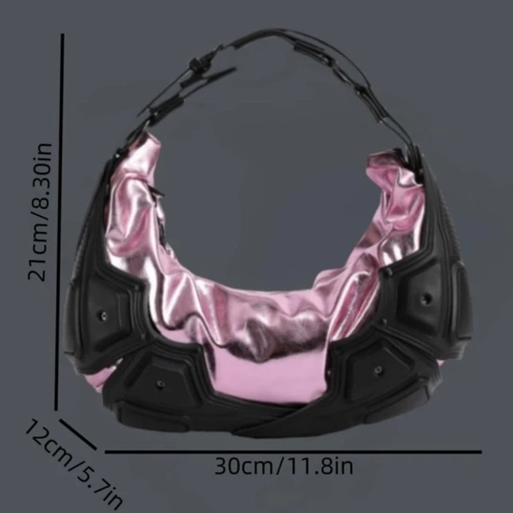 Y2K Futuristic Grunge Style Bag - Picture 2 of 5